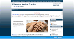 Desktop Screenshot of kilwinningmedicalpractice.co.uk